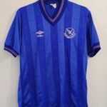 1985-87-home-short-sleeve-Portsmouth football club shirt