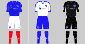 Historical Kits images of Portsmouth FC shirts