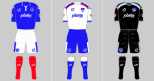 Historical Kits images of Portsmouth FC shirts