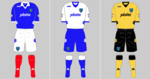 Historical Kits images of Portsmouth FC shirts