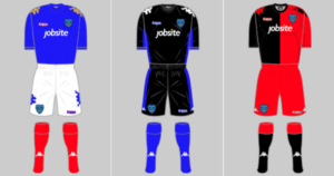 Historical Kits images of Portsmouth FC shirts